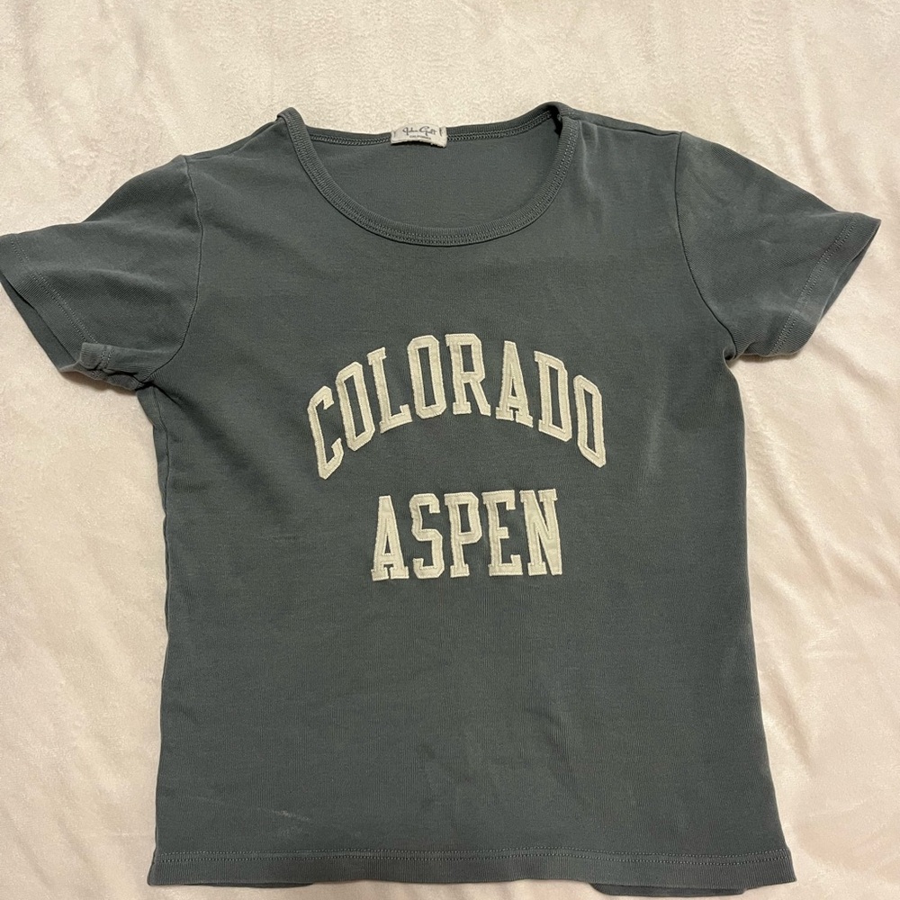 brandy baby tee colorado aspen